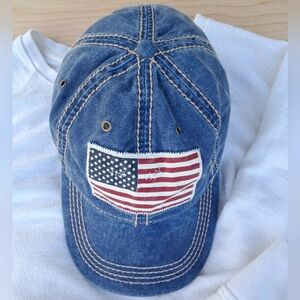 American flag Jean hat